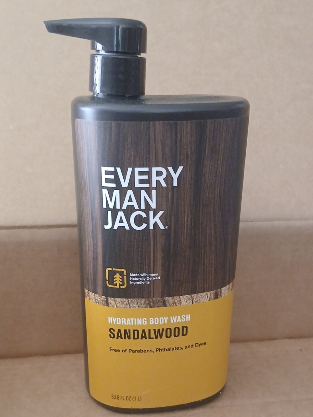 every man jack hydrating body wash nwt